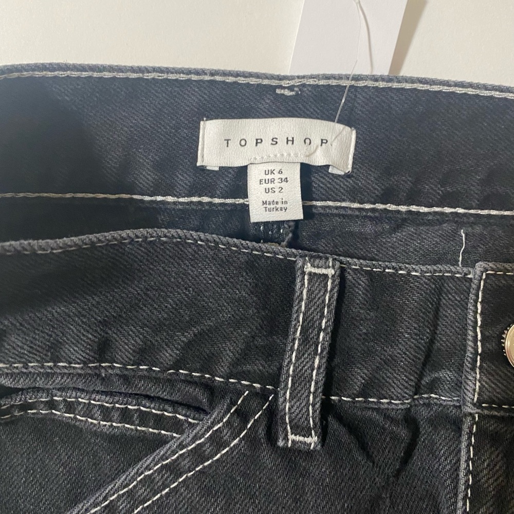 TOPSHOP Carpenter Denim miniskirt - Picture 7 of 10
